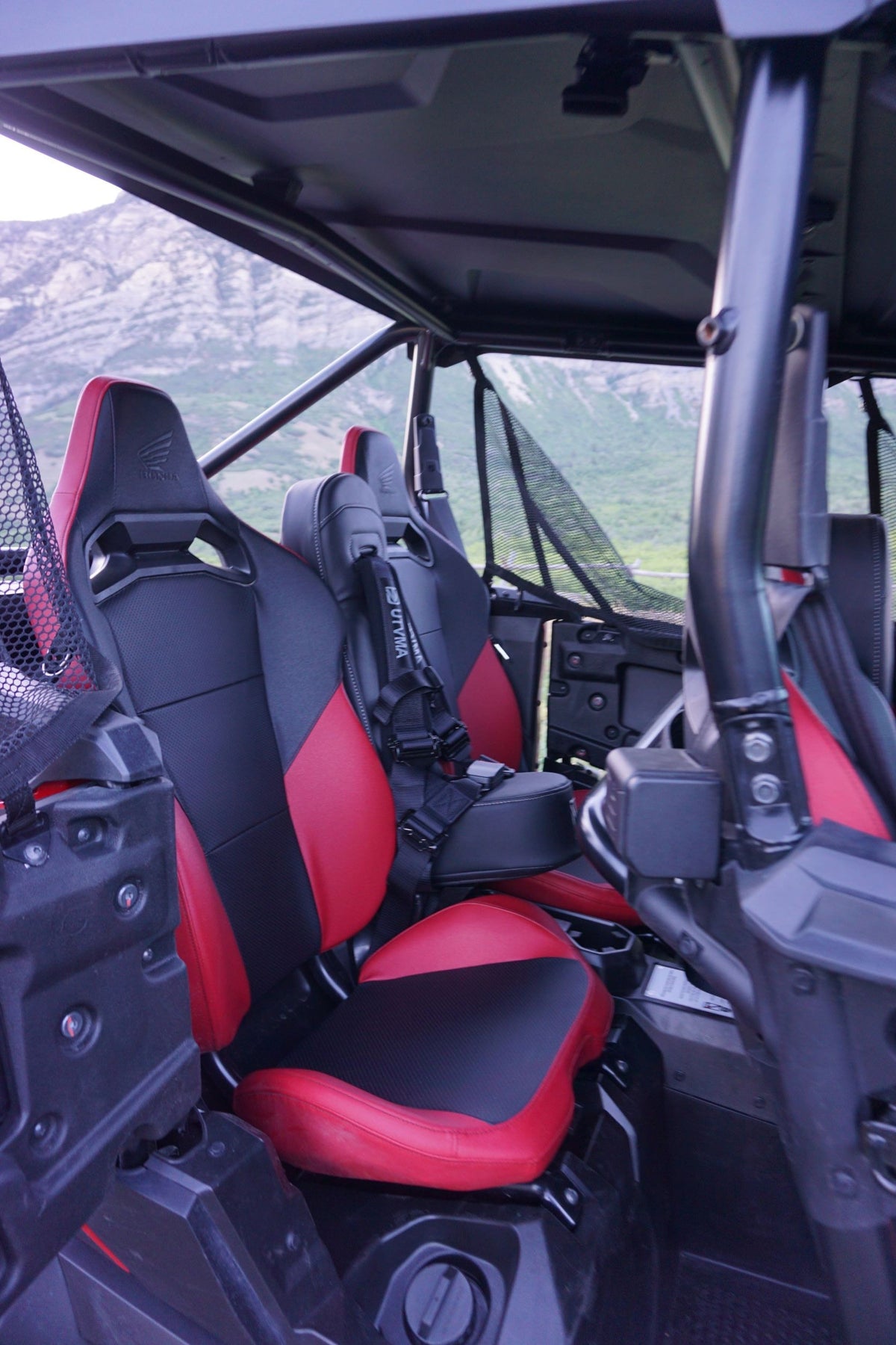 Photo of Honda Talon 4 Rear Bump Seat (2020-2025) by UTV Mountain Accessories - Premium Bump Seats for UTVs / Side by Sides