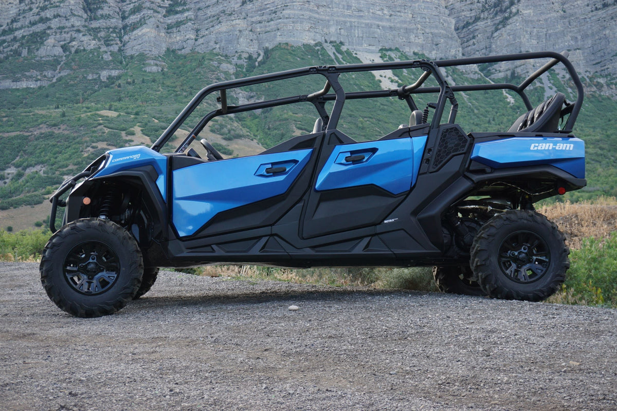 Photo of Commander/ Commander Max Backseat and Roll Cage kits (2021-2024) by UTV Mountain Accessories - Premium Roll Cages for UTVs / Side by Sides