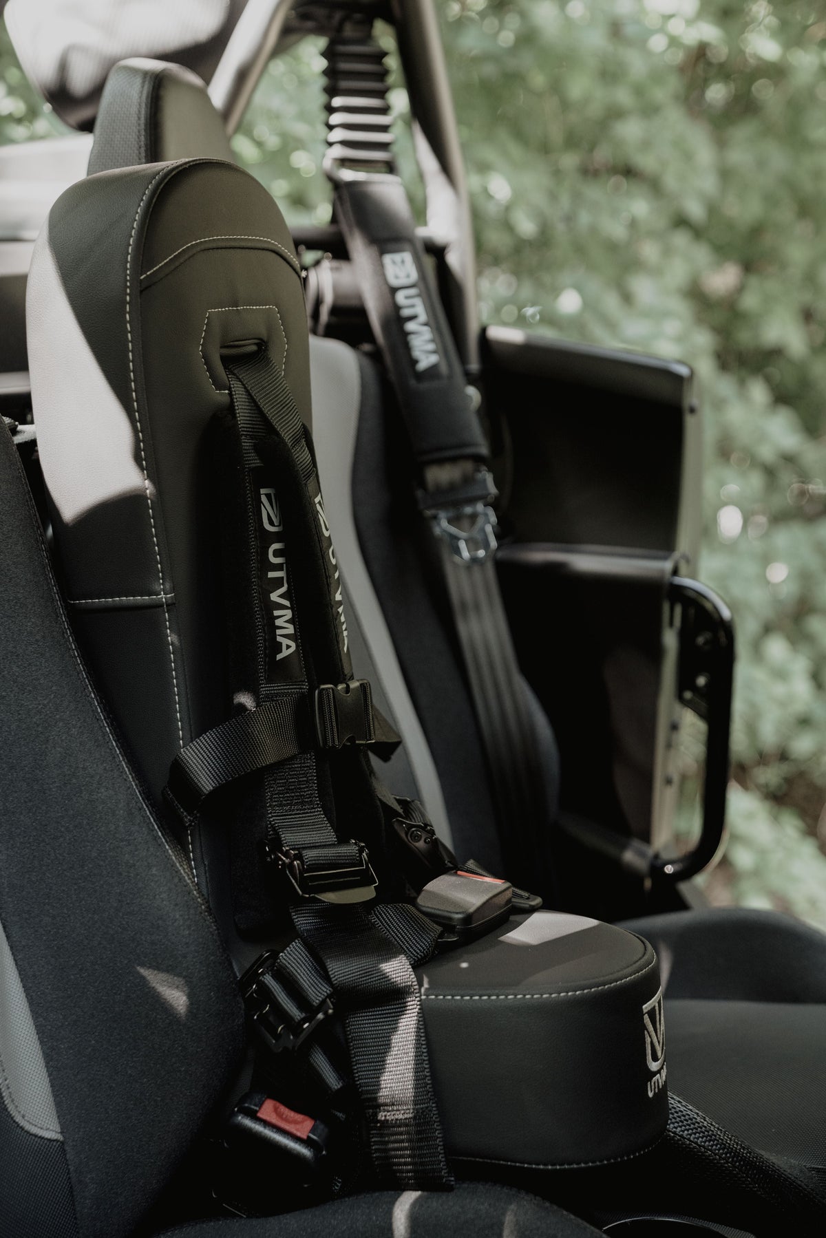 Photo of Kawasaki KRX 4 Rear Bump Seat (2023-2025) by UTV Mountain Accessories - Premium Bump Seats for UTVs / Side by Sides