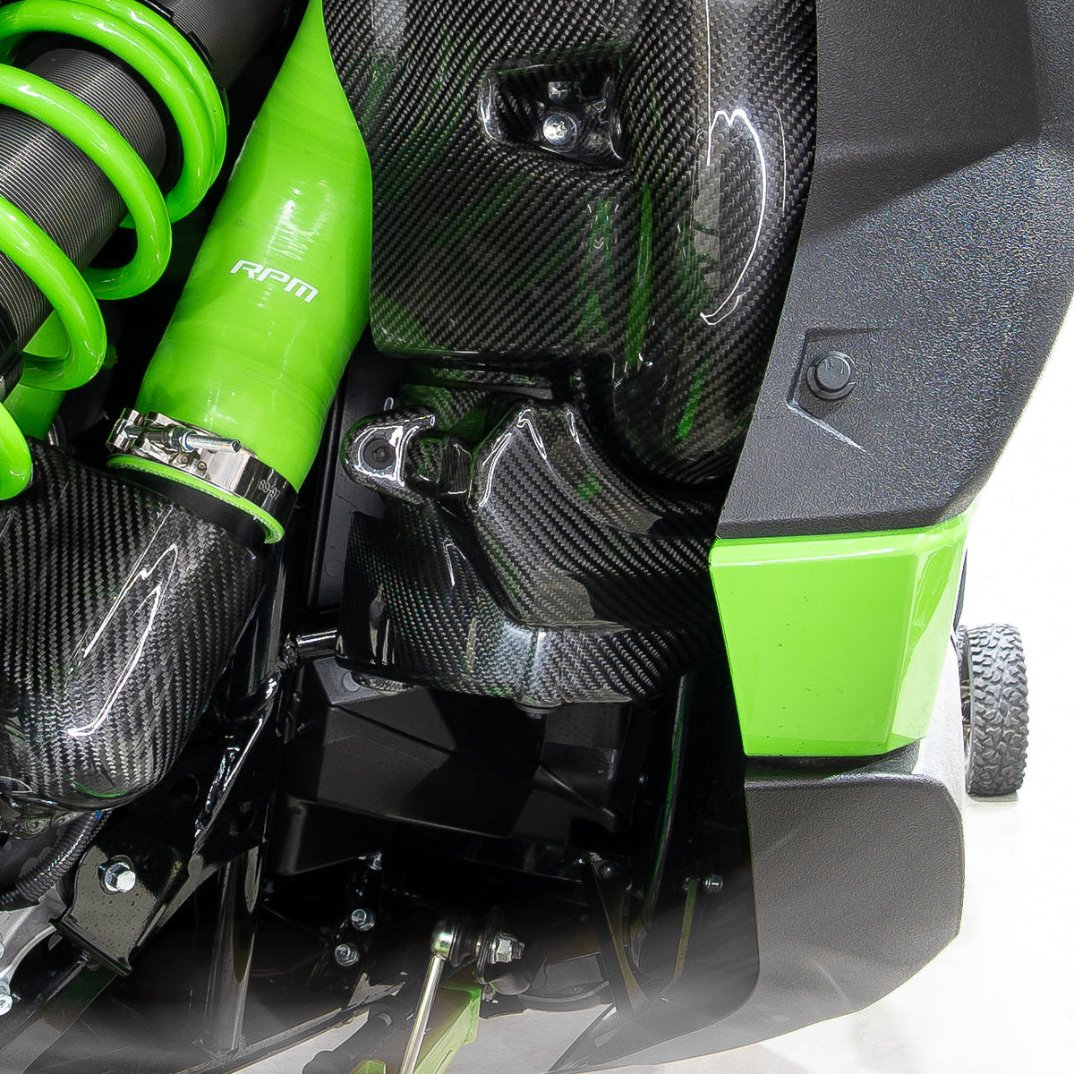 Kawasaki Teryx H2 Carbon Fiber Air Filter Lid Cover – product detail 2