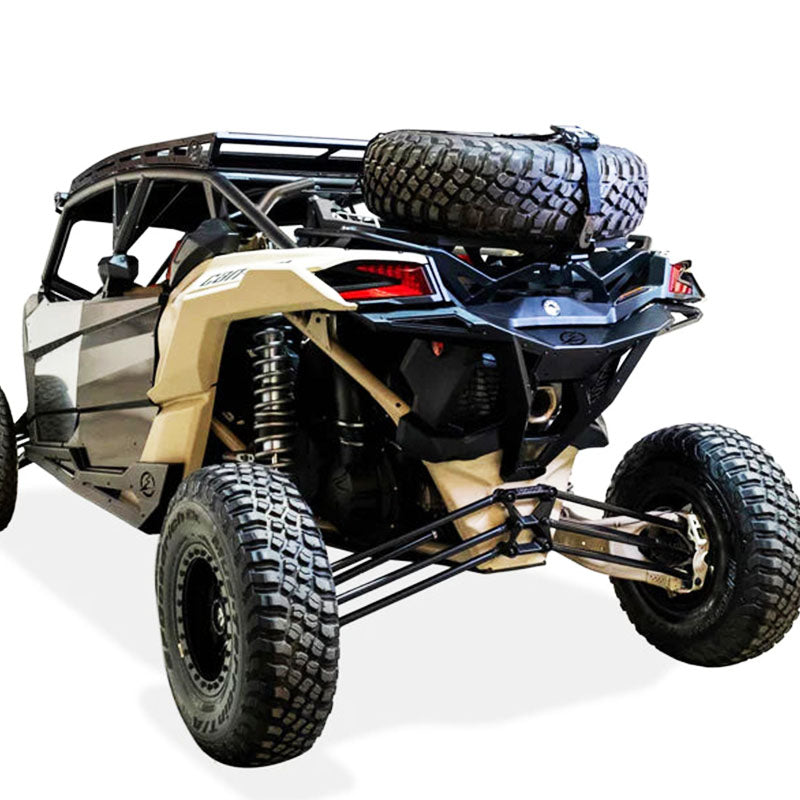 Photo of ELEKTRIC OFFROAD 2017-2024 Can Am X3 Maverick Volt Series Baja Spare Tire Rack by Elektric Offroad Designs - Premium ACCESSORIES for UTVs / Side by Sides