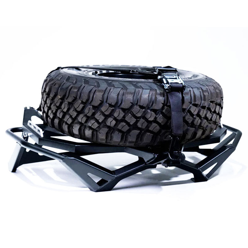 Photo of ELEKTRIC OFFROAD 2017-2024 Can Am X3 Maverick Volt Series Baja Spare Tire Rack by Elektric Offroad Designs - Premium ACCESSORIES for UTVs / Side by Sides