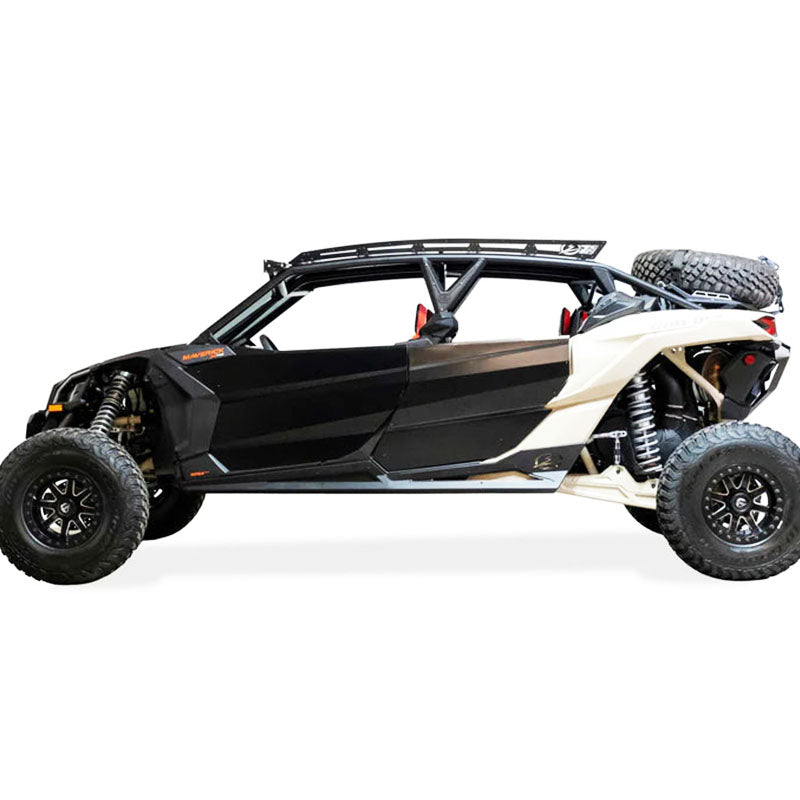 Photo of ELEKTRIC OFFROAD 2017-2024 Can Am X3 Maverick Volt Series Baja Spare Tire Rack by Elektric Offroad Designs - Premium ACCESSORIES for UTVs / Side by Sides