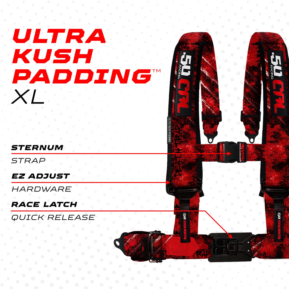 Elite EZ-Adjust 4/5-Point UTV Harness