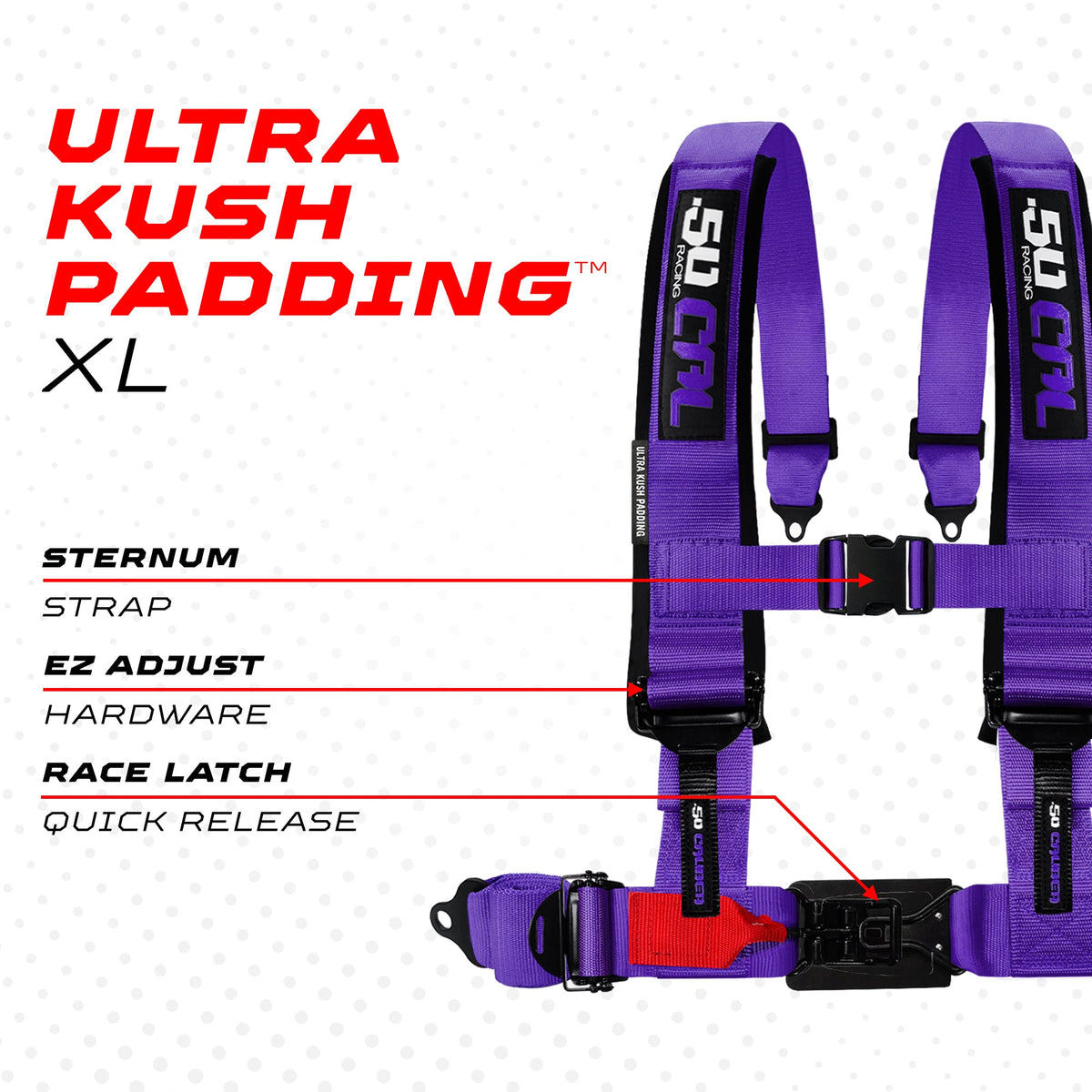 Elite EZ-Adjust 4/5-Point UTV Harness