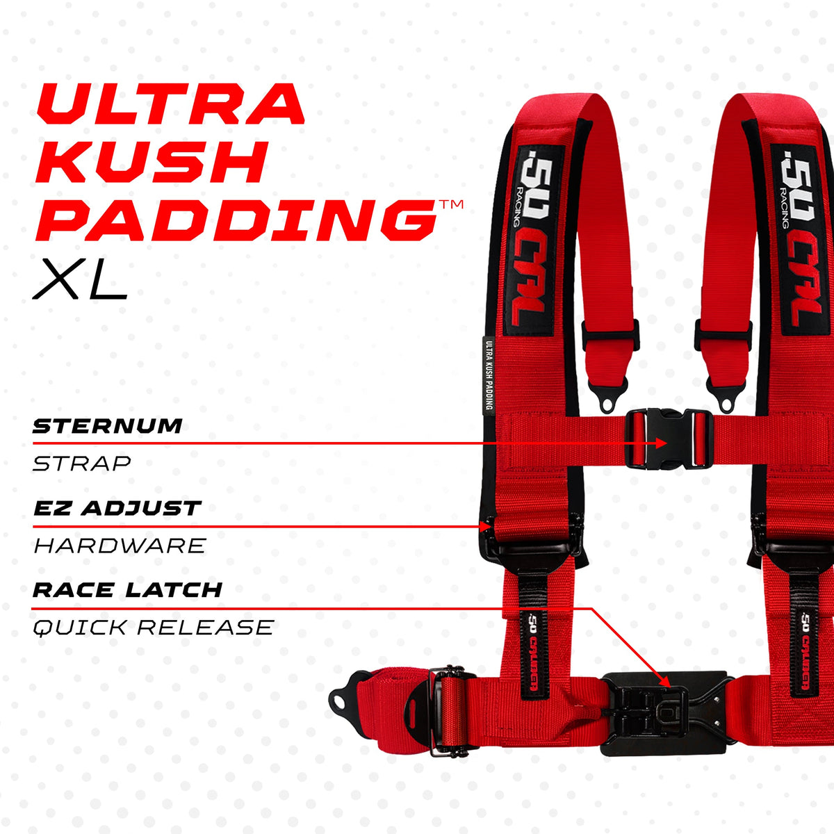Elite EZ-Adjust 4/5-Point UTV Harness