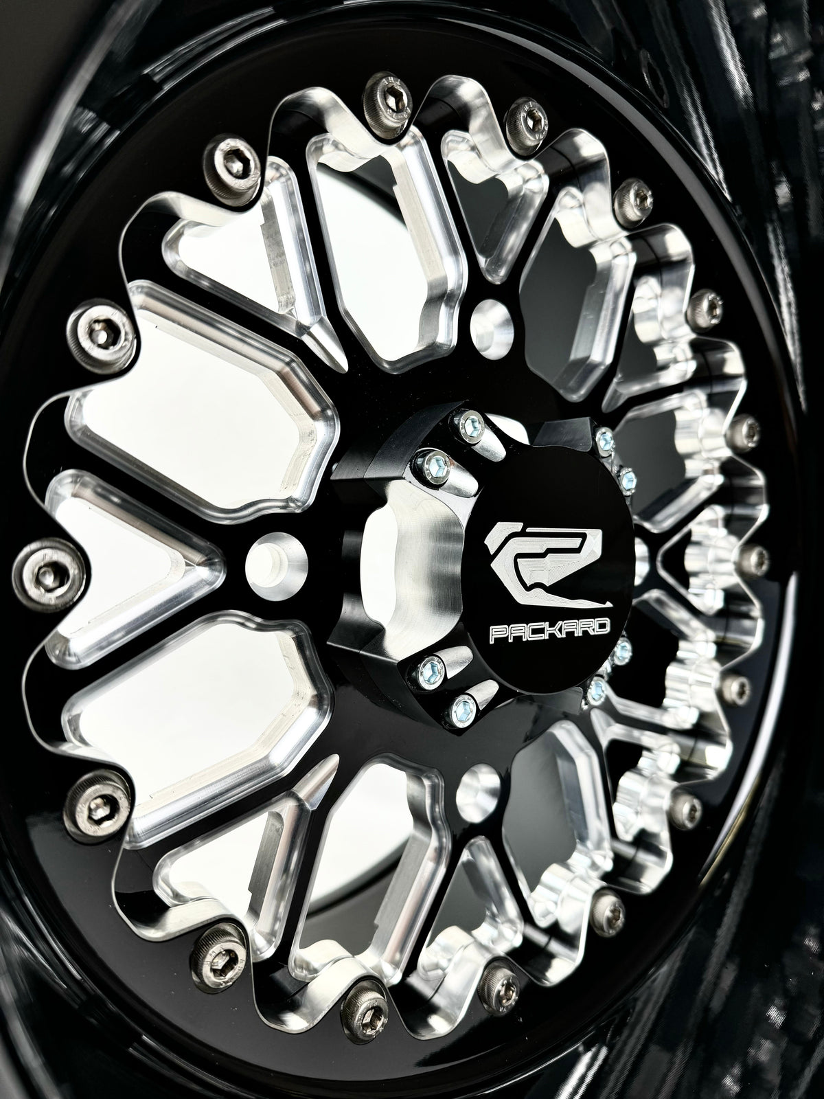Packard Wishbone Forged Wheel - Gloss Black - 4x110 - Packard Performance 3