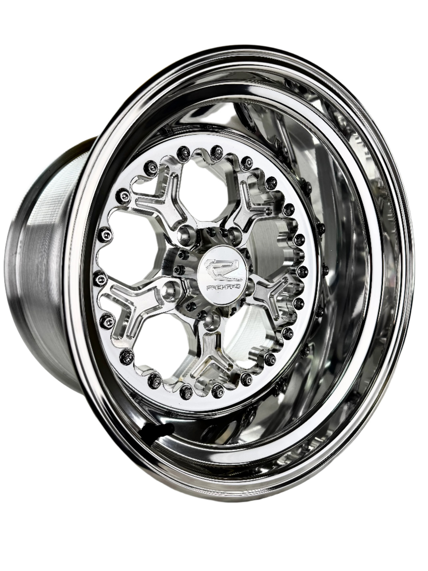 Pro 5 - FF Forged Polished - Silver RZR Pro R 5x4.5 Wheel Package