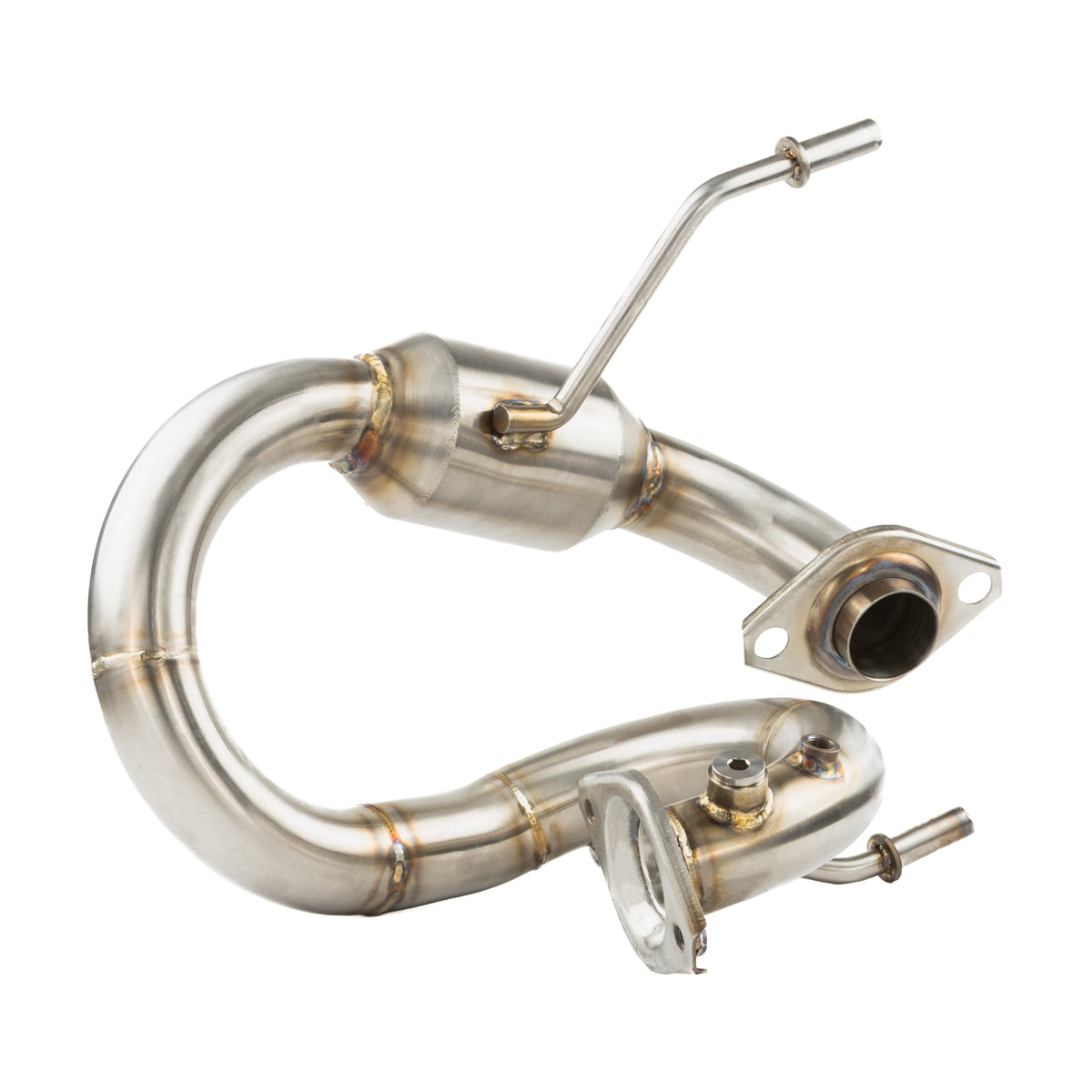 Kawasaki Teryx H2 Big Mouth Resonated Cat Delete Mid Pipe – product detail 3