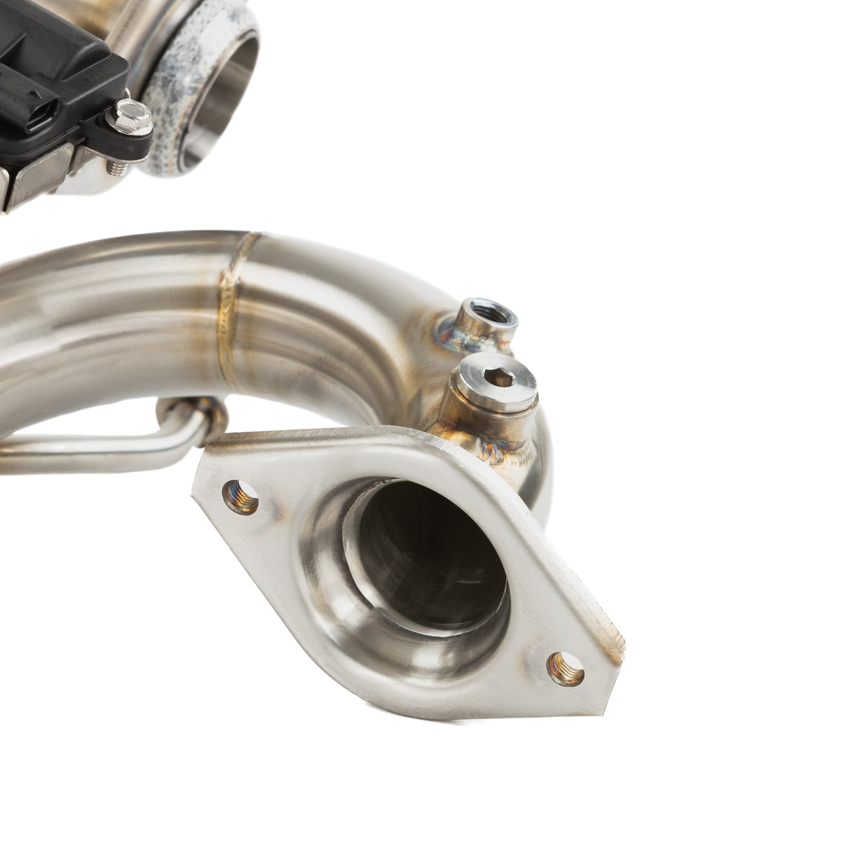 Kawasaki Teryx H2 Big Mouth Resonated Cat Delete Mid Pipe With E-Valve – product detail 3