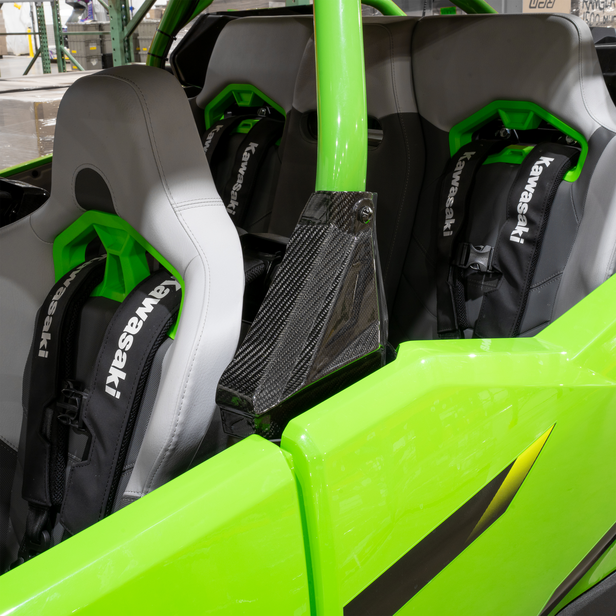 Kawasaki Teryx H2 Carbon Fiber 4 Piece Pillar Covers Kit – product detail 6