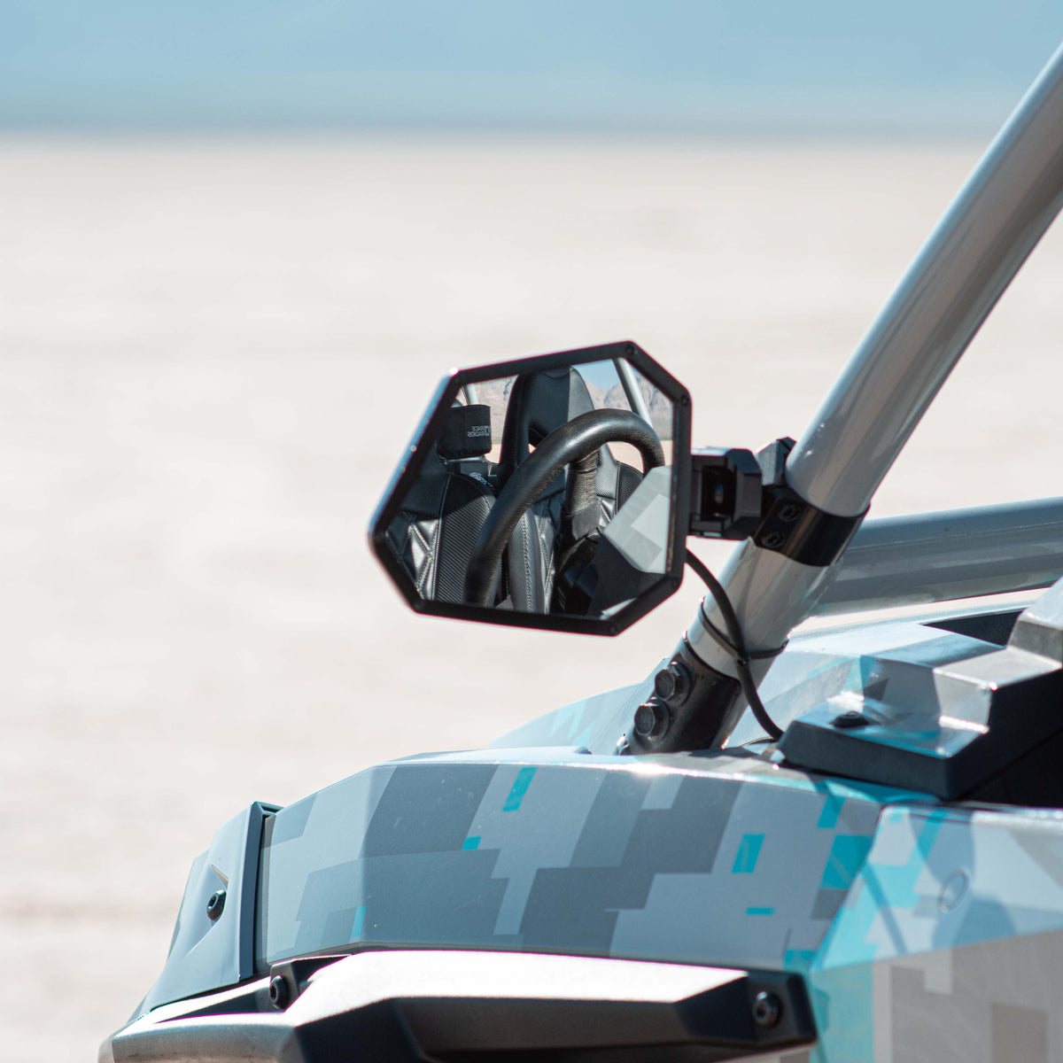 Cuero Pro UTV Side Mirror - Larger Viewing Area + Adjustable Design