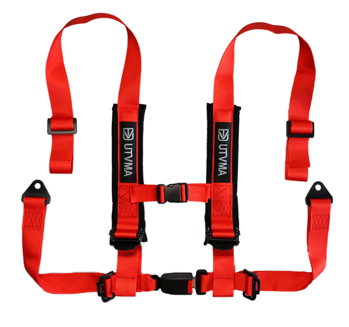 Photo of 2-inch 4-point Harness with Auto Buckle by UTV Mountain Accessories - Premium Vehicle Parts & Accessories for UTVs / Side by Sides
