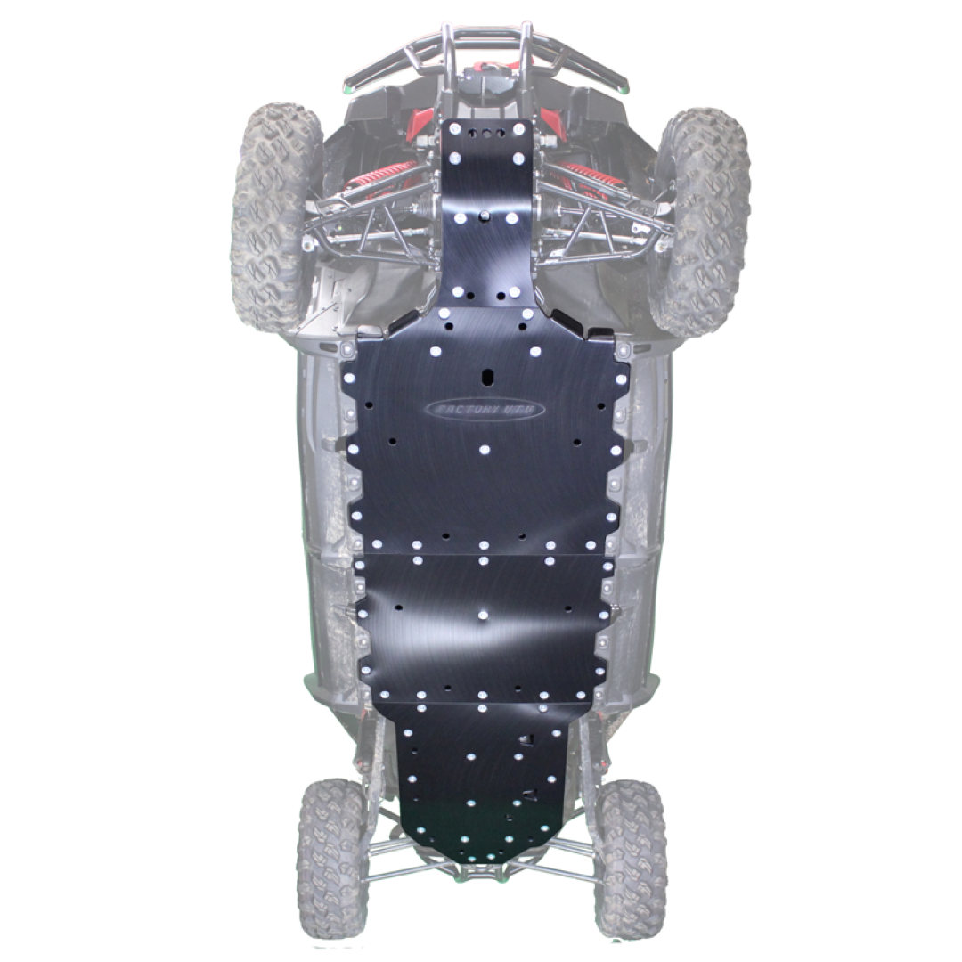 Photo of Honda Talon 1000 4 UHMW Skid Plate and Rock Sliders by Factory UTV - Premium Skid Plates for UTVs / Side by Sides