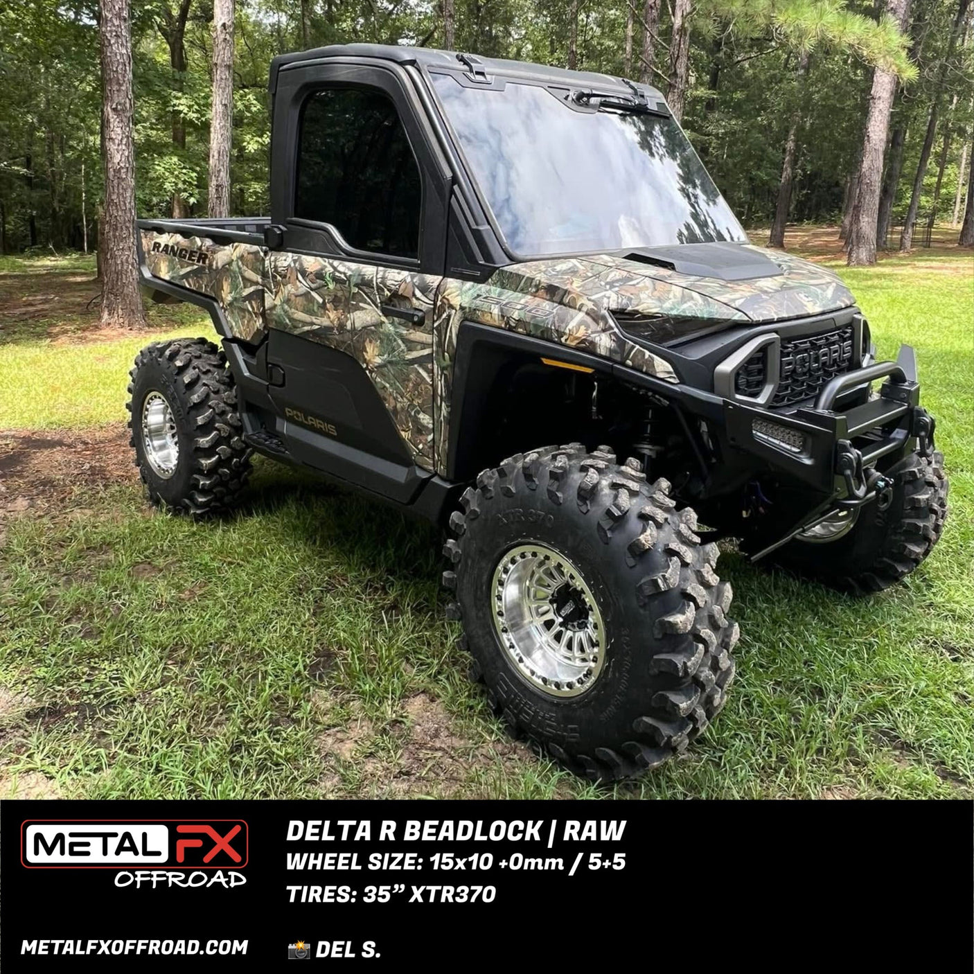 Metal FX Offroad Delta R Beadlock Wheels