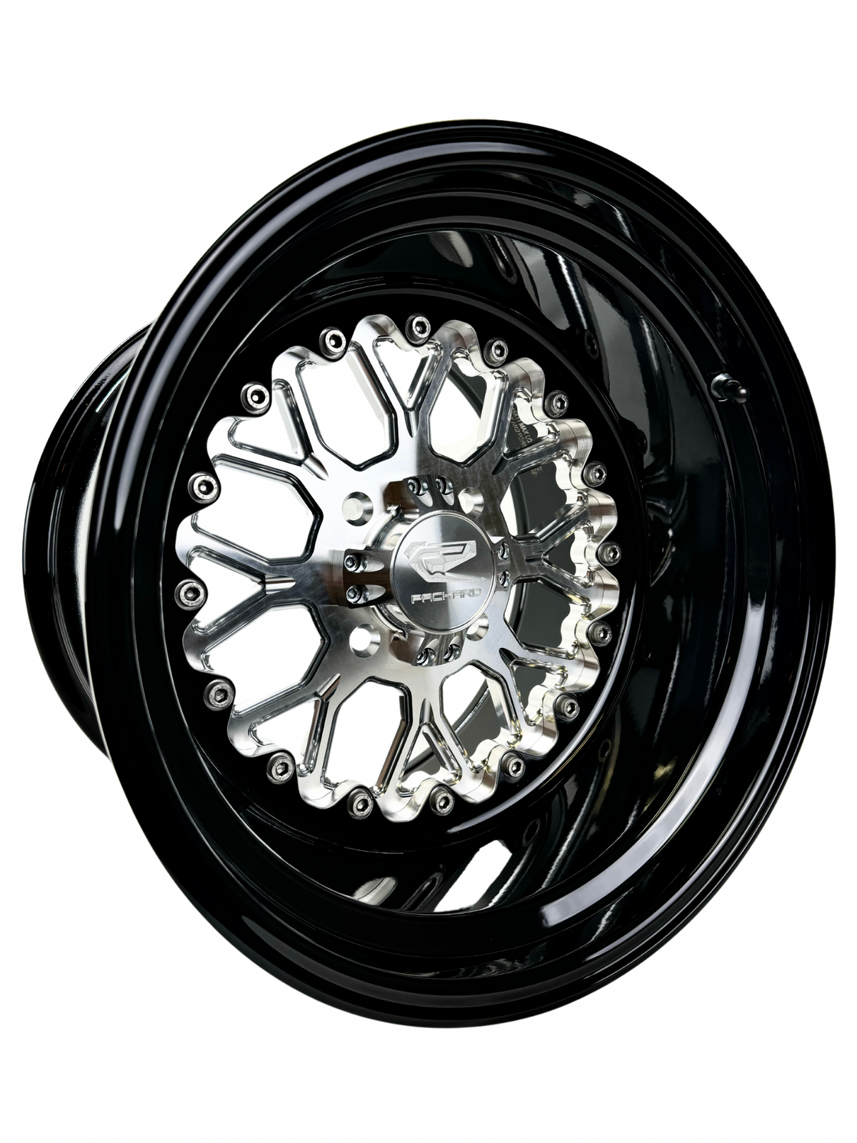 Packard Performance - Wishbone FF Forged Silver 4x110 UTV Wheel