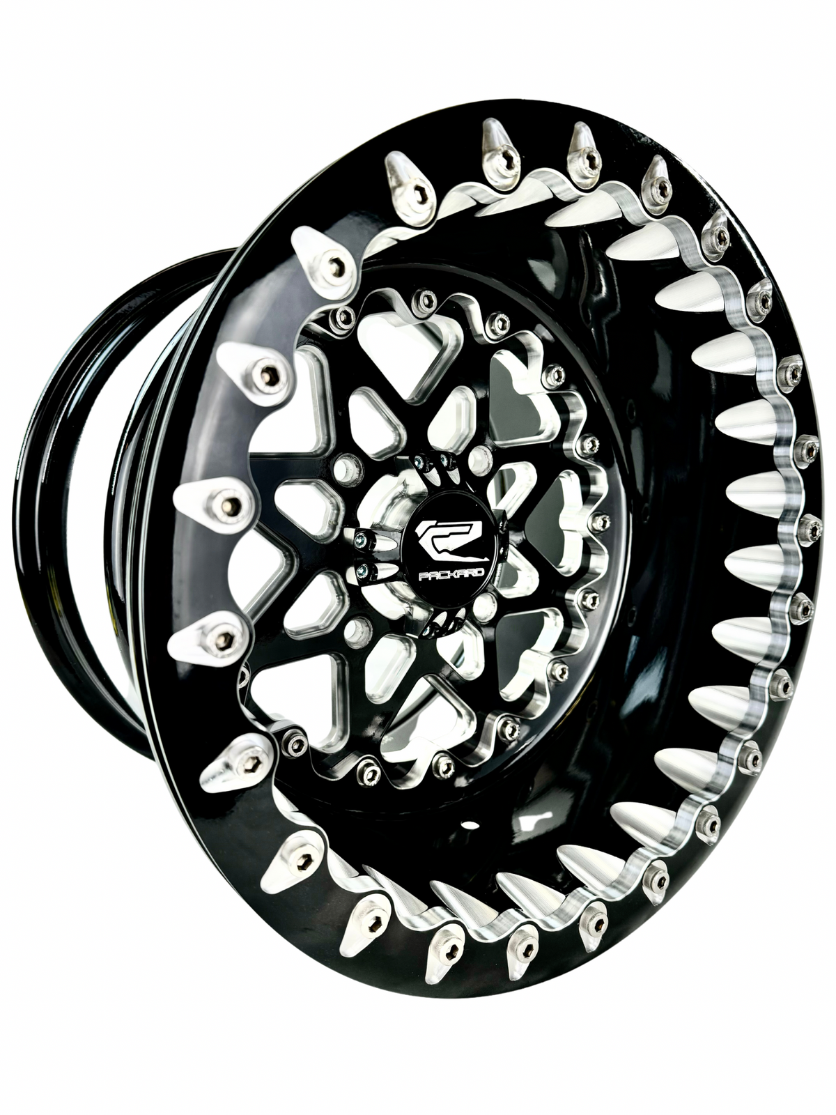 V2 Super Star FF Forged Beadlock Wheel - Gloss Black
