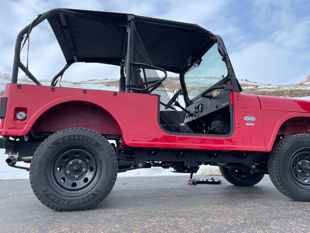 Roxor full or rear Sunbrella soft top for 2018 and newer