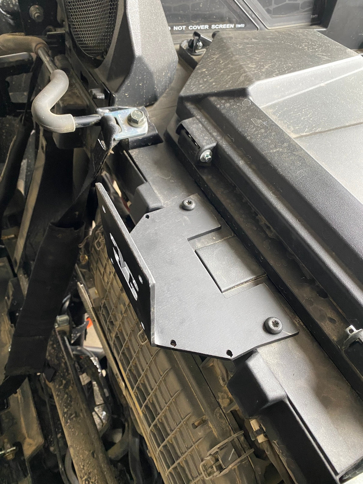 PCI RaceAir Boost Pumper Bracket for Polaris Pro XP/Turbo R/Pro R