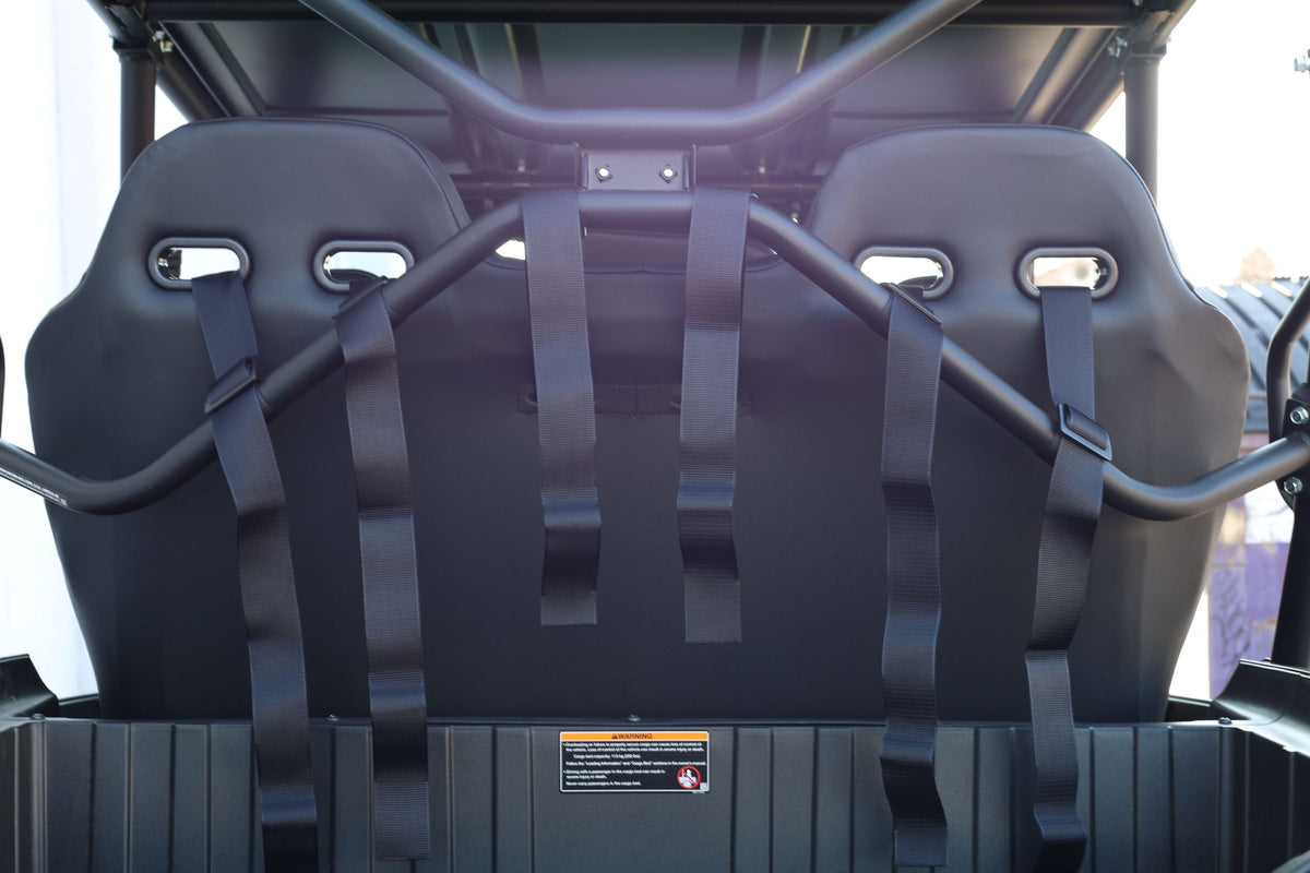 Photo of Teryx 4 Rear Bench Seat (2012-2025) W Harnesses by UTV Mountain Accessories - Premium Seats & Accessories for UTVs / Side by Sides