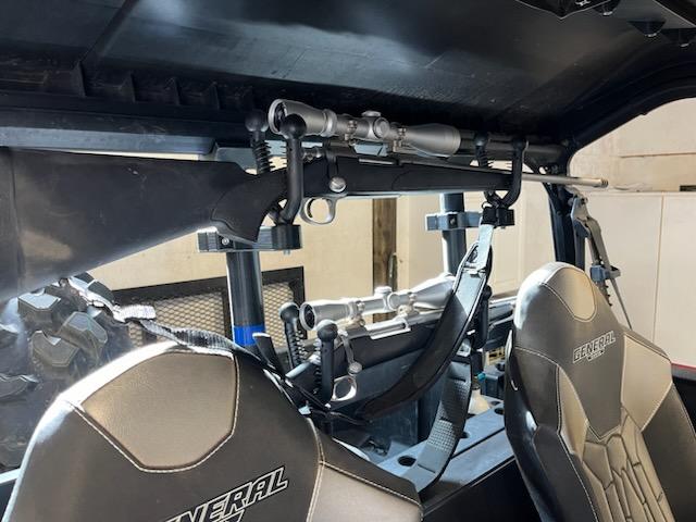Polaris General Rear Opening Offset Rifle Rack | 1 or 2 Place | 2016-Current
