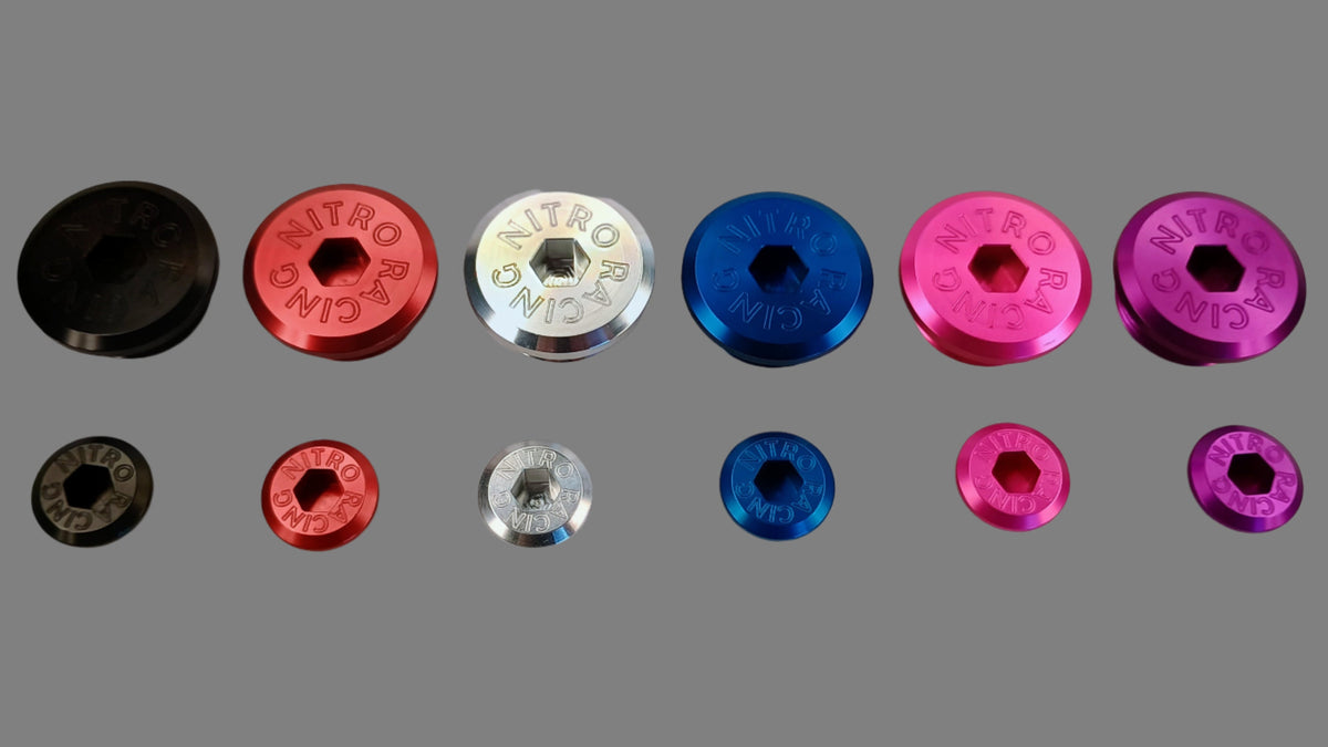 Photo of NRP Honda CRF110 Billet Timing Plug Kit by Nitro Racing Parts - Premium Pit Bike Dress Up Parts for UTVs / Side by Sides