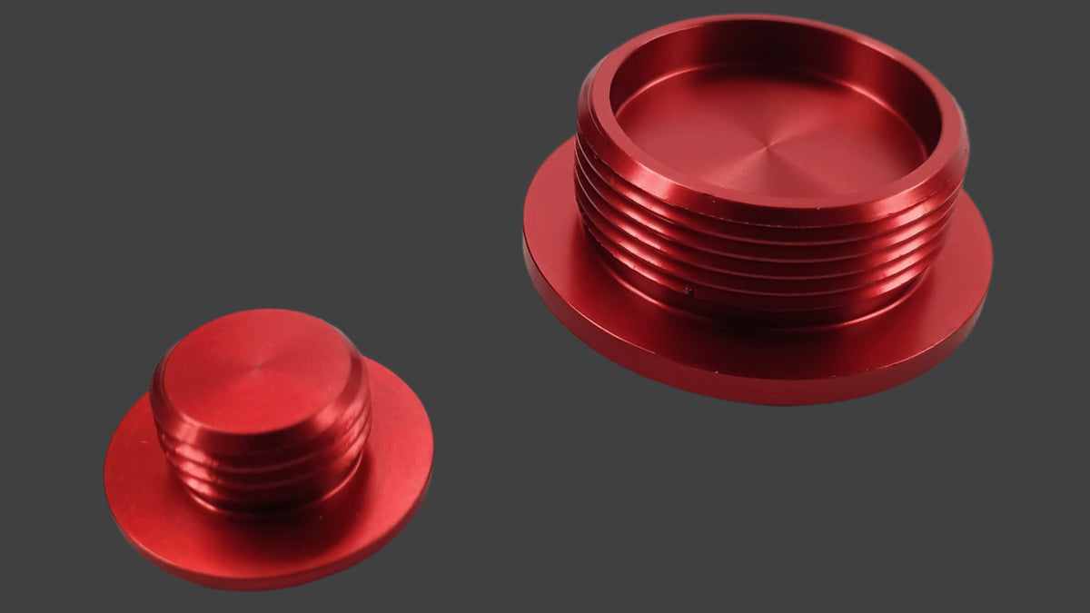Photo of NRP Honda CRF110 Billet Timing Plug Kit by Nitro Racing Parts - Premium Pit Bike Dress Up Parts for UTVs / Side by Sides