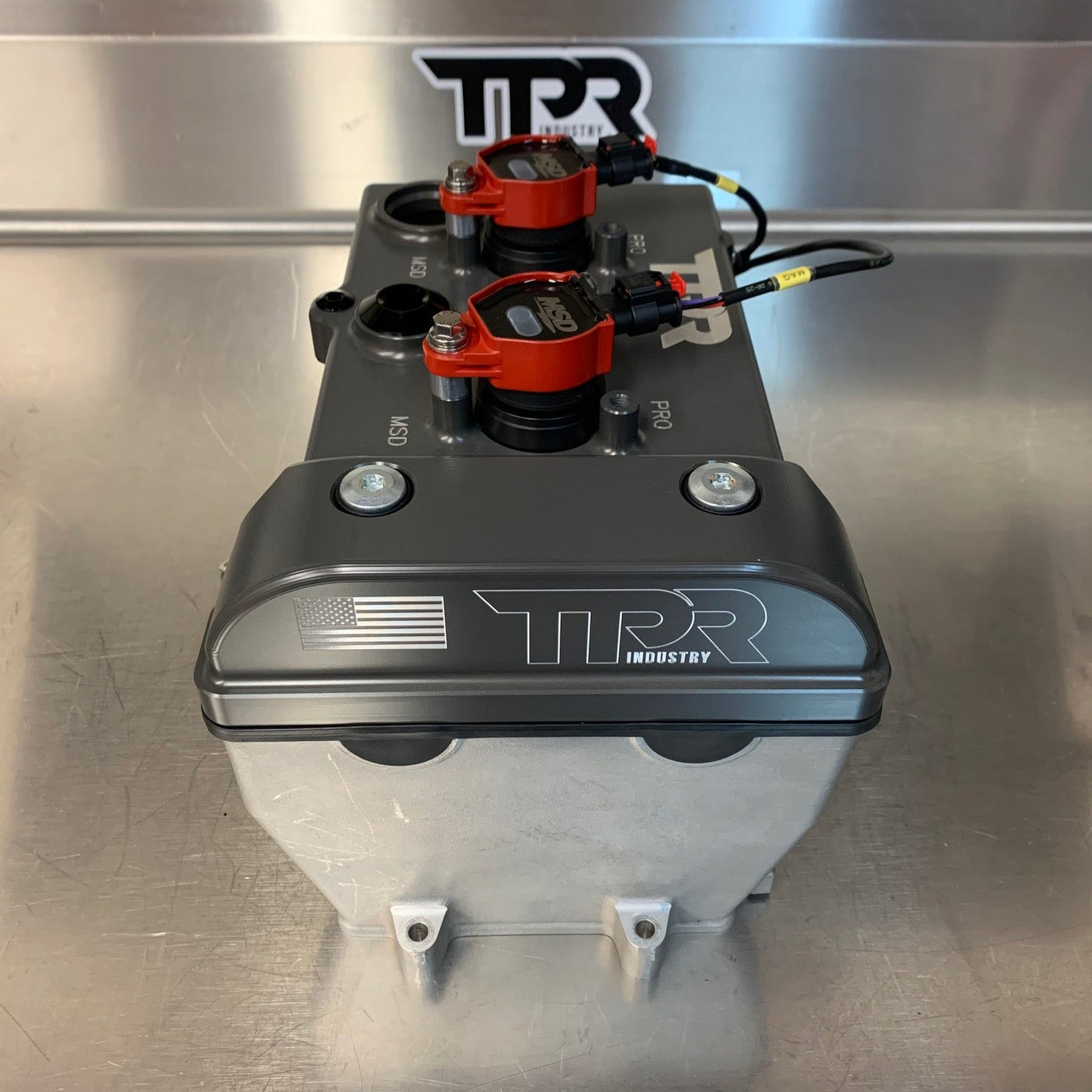 TPR010 - HARD CLEAR Billet Valve Cover - Polaris RZR