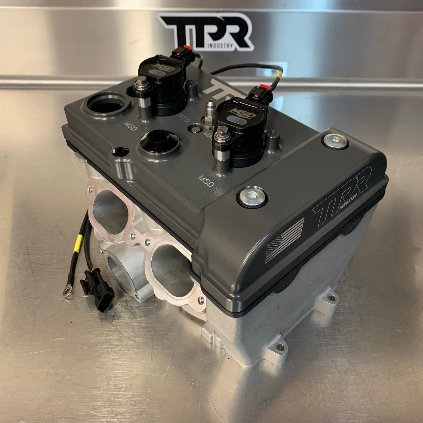 TPR010 - HARD CLEAR Billet Valve Cover - Polaris RZR