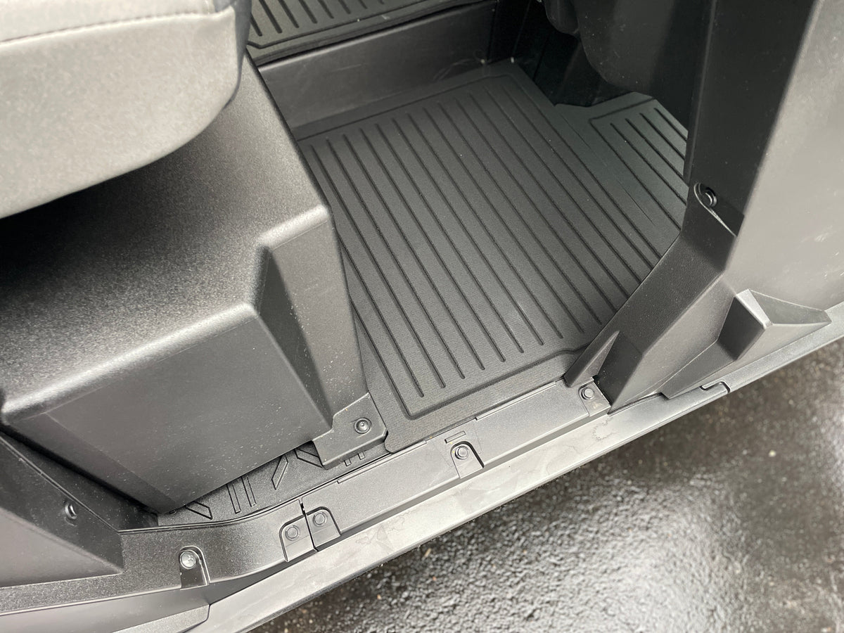 Photo of Kawasaki Ridge Crew Rubber Floor Mats by Terick Solutions - Premium UTV Rubber floor mats for UTVs / Side by Sides