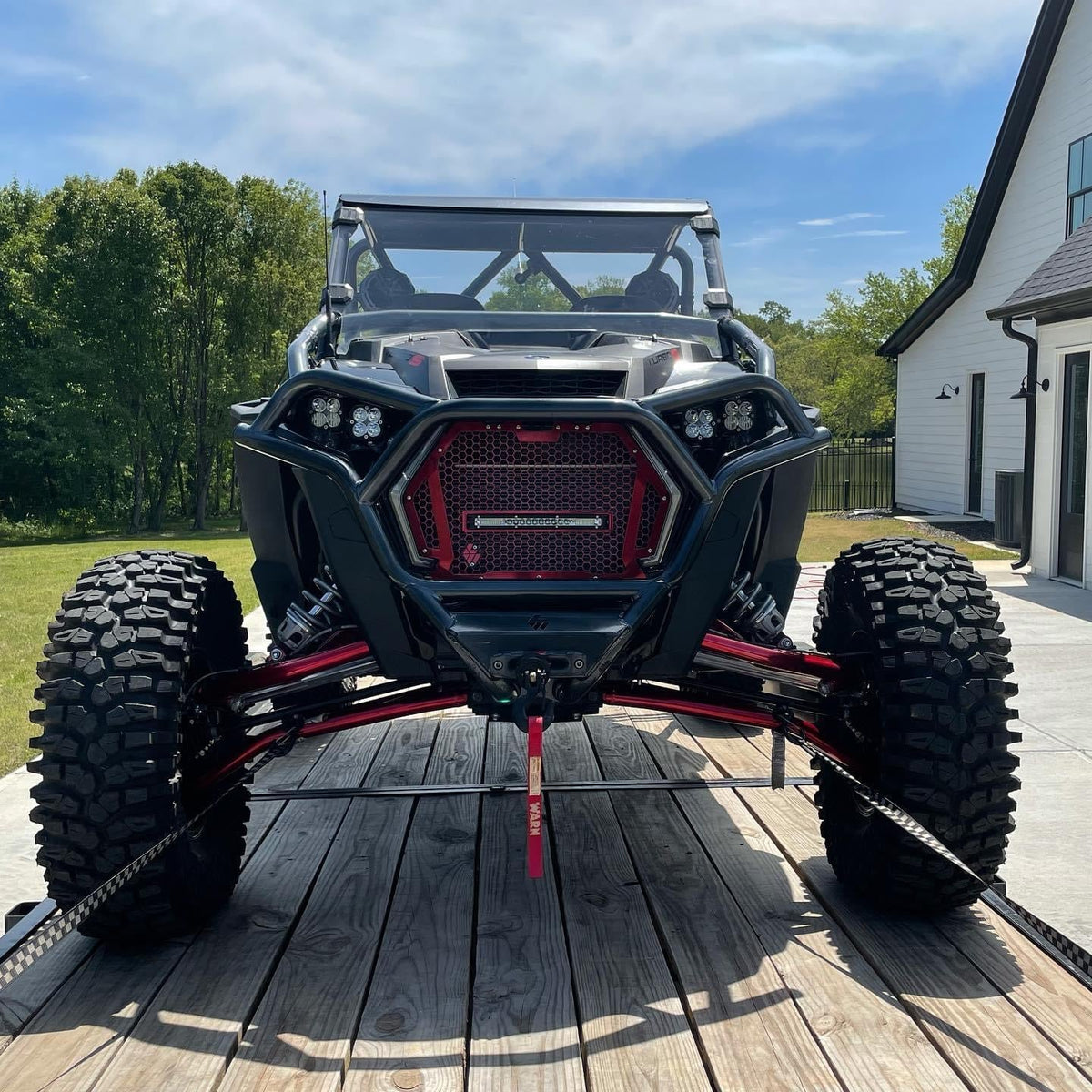 Photo of Front Winch Bumper-1K/TURBO- (2019 to 2023) by L&W Fab - Premium Bumpers for UTVs / Side by Sides