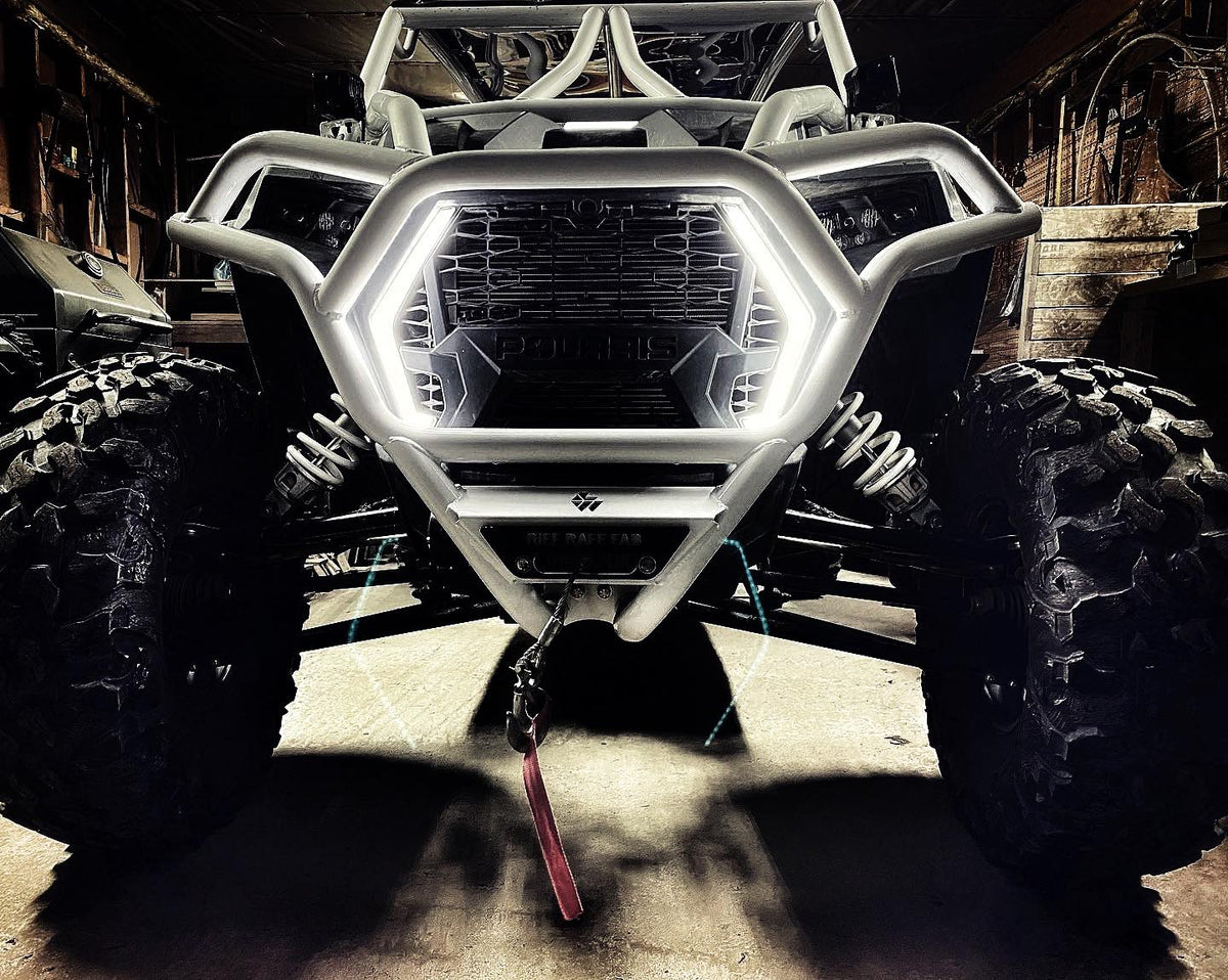 Photo of Front Winch Bumper-1K/TURBO- (2019 to 2023) by L&W Fab - Premium Bumpers for UTVs / Side by Sides