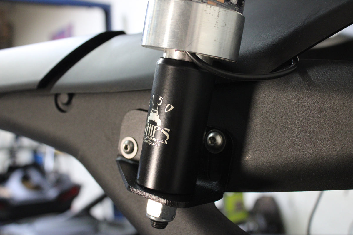 Photo of Can-Am Maverick R Whip Mounts by All Terrain Concepts - Premium Mounts for UTVs / Side by Sides