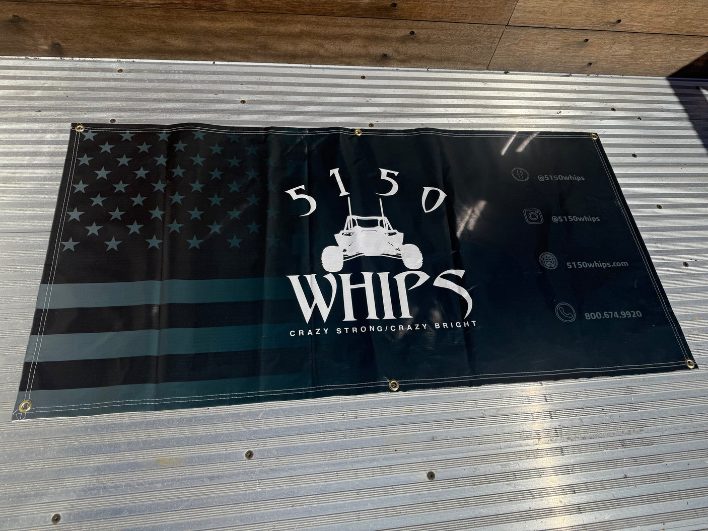 5150 Garage/Shop Banner – USA Edition