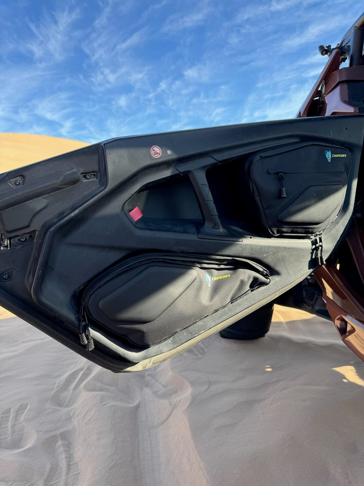 Can-Am Maverick R Front Door Bags - Water & Dust Resistant Storage (2024+)