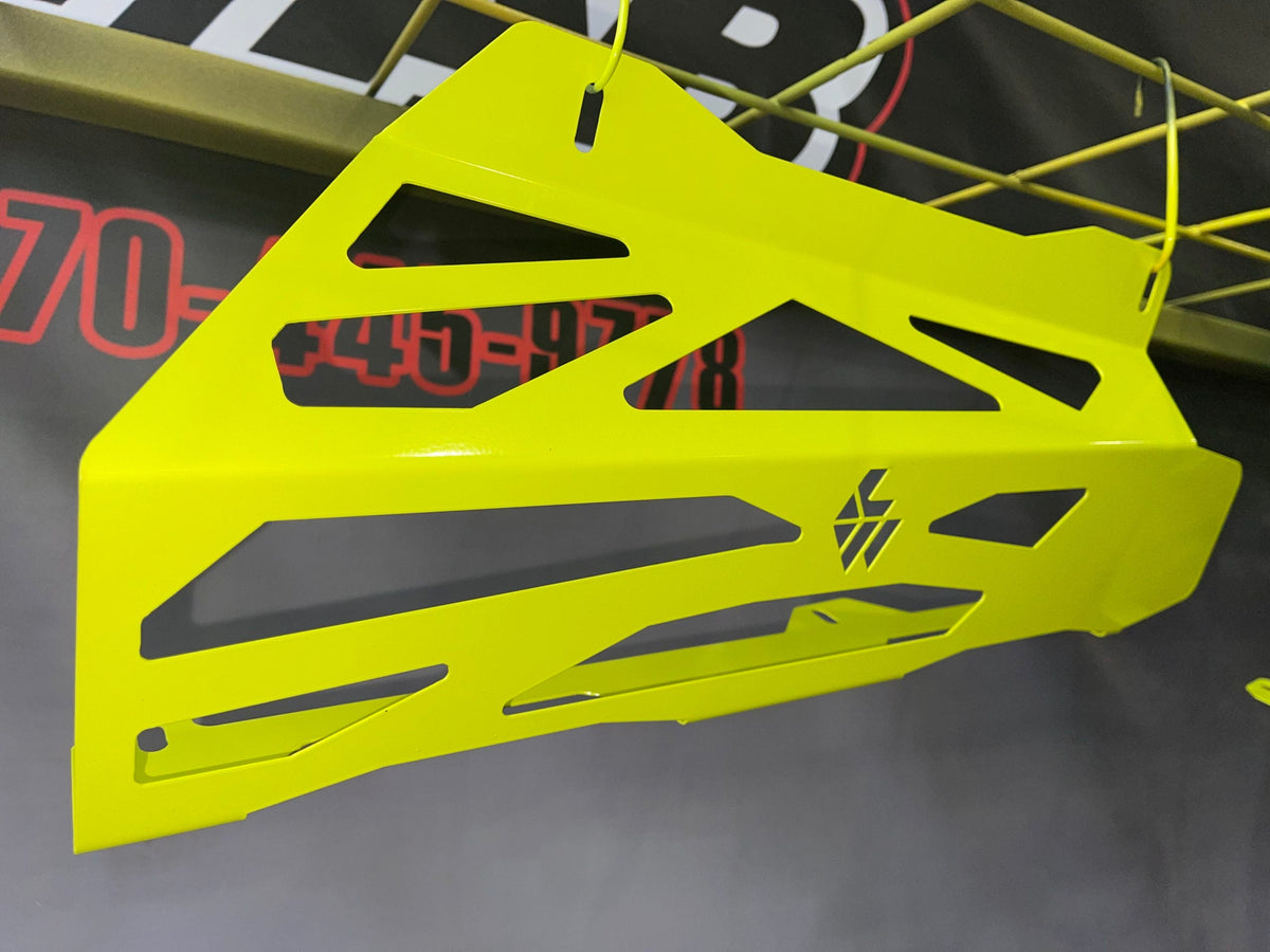 Photo of Exhaust Cover for RZR Turbo/Turbo S by L&W Fab - Premium Exhaust Covers for UTVs / Side by Sides