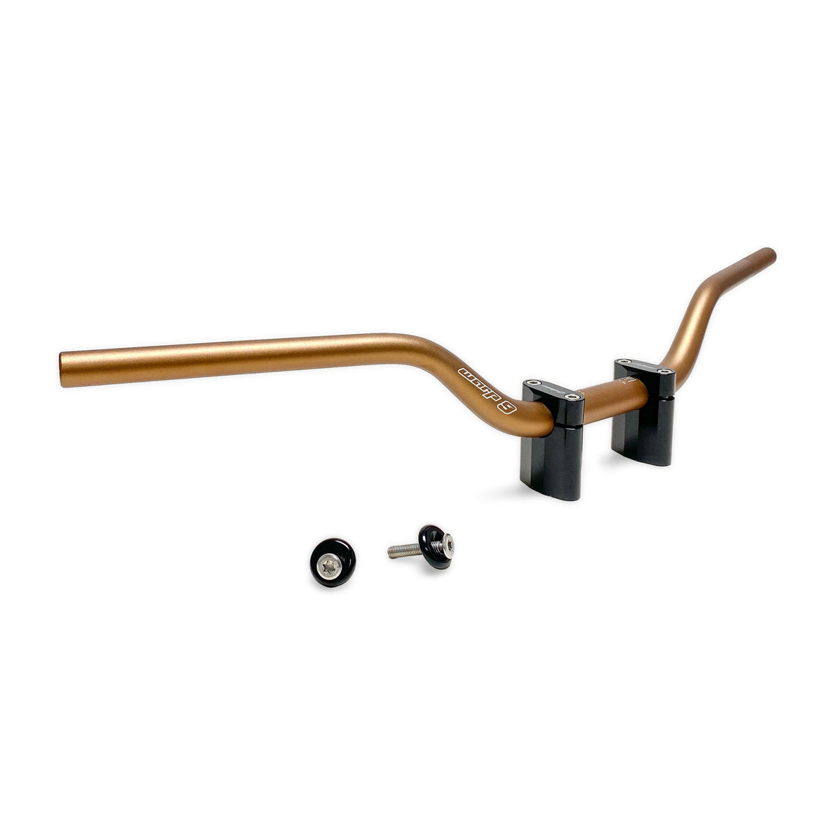 Warp 9 Racing 1-1/8" Tapped Handlebars - CR High Bend