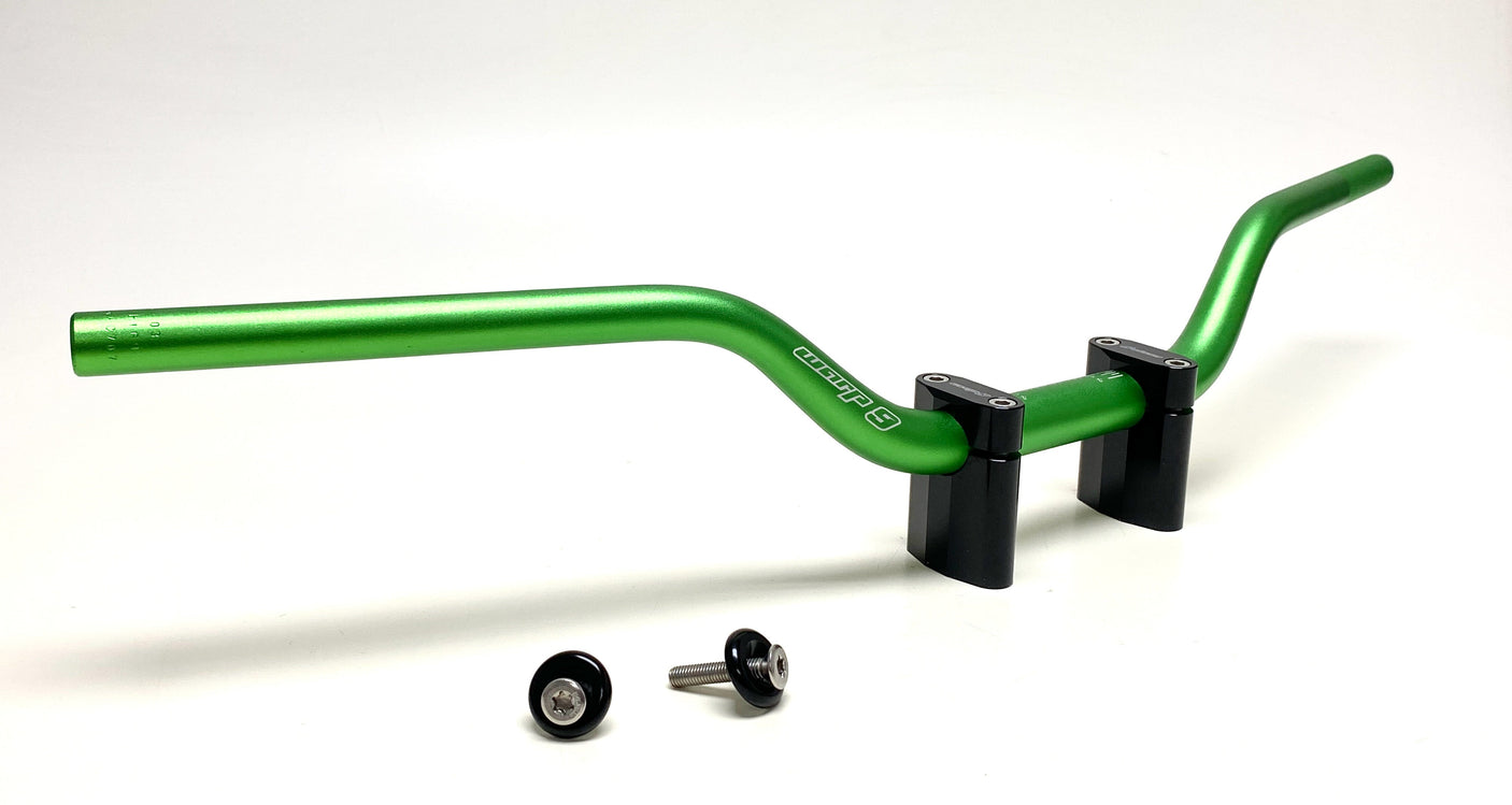 Warp 9 Racing 1-1/8" Tapped Handlebars - CR High Bend