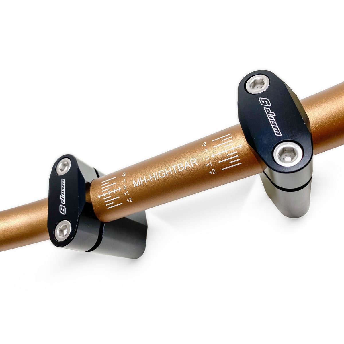 Warp 9 Racing 1-1/8" Tapped Handlebars - CR High Bend