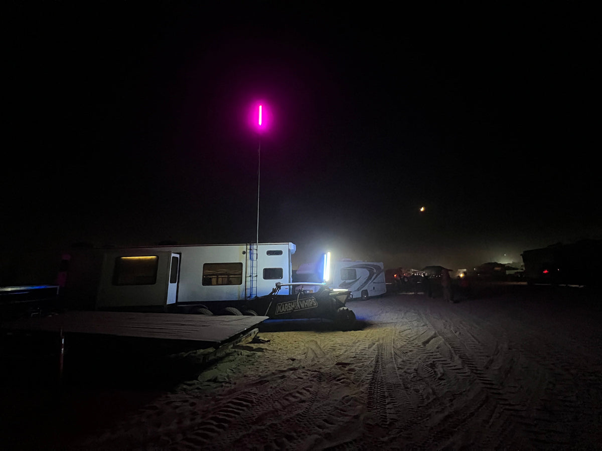 Photo of Marshin Whip Camp Locator by Marshin Whips - Premium for UTVs / Side by Sides
