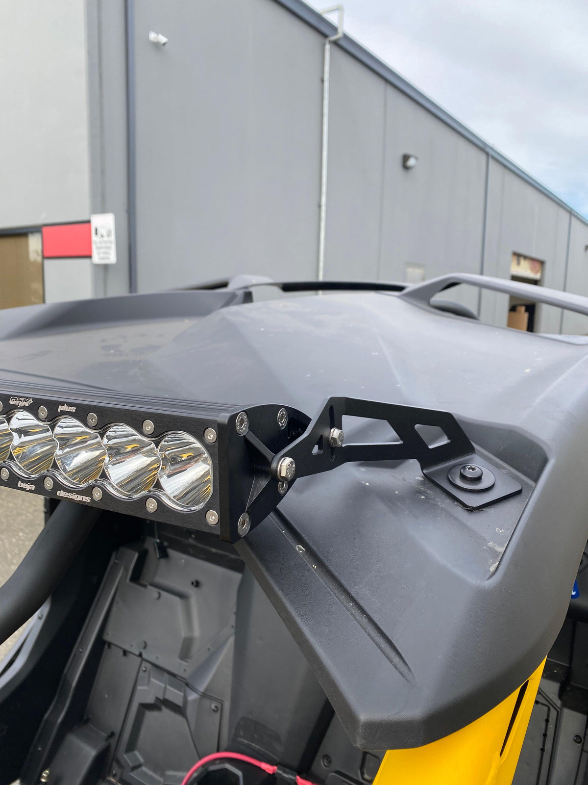 Photo of Can-Am Maverick R Light Bar Brackets by Factory UTV - Premium Light Bar Brackets for UTVs / Side by Sides