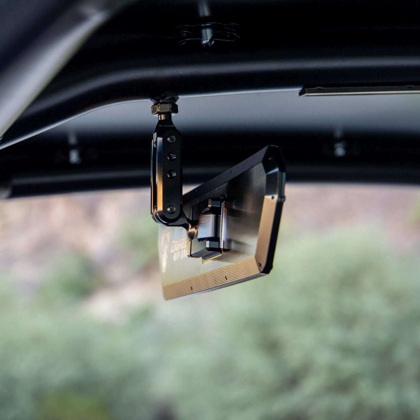 Super DELUXE 11” Offroad UTV Center Rearview Mirror - Wide Field of Vision + Adjustable Dual Mounting (2024)