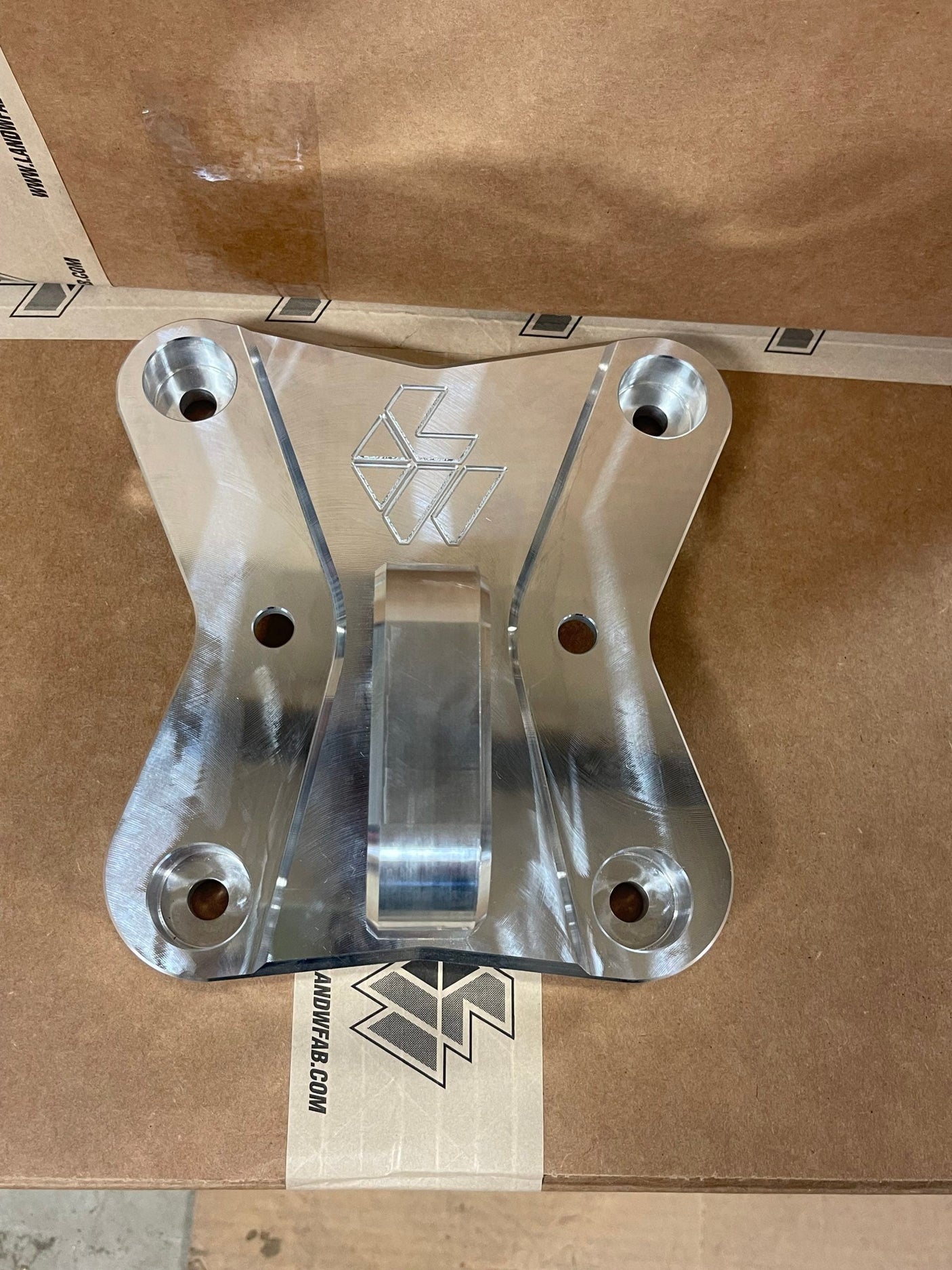 Photo of Can-Am X3 Pull Plate by L&W Fab - Premium Radius Rods & Plates for UTVs / Side by Sides