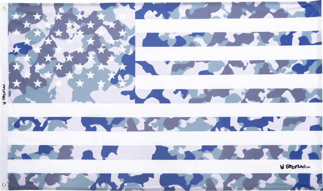 Photo of Arctic Camo American Flag by Bad Flag Store - Premium Flags for UTVs / Side by Sides