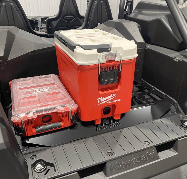 Photo of Kawasaki KRX Packout Mount 1.5 by AJK Offroad - Premium for UTVs / Side by Sides