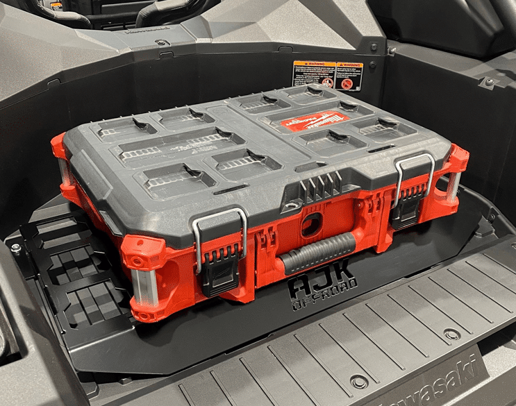 Photo of Kawasaki KRX Packout Mount 1.5 by AJK Offroad - Premium for UTVs / Side by Sides