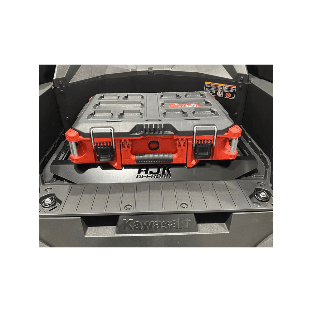 Photo of Kawasaki KRX Packout Mount 1.5 by AJK Offroad - Premium Storage for UTVs / Side by Sides