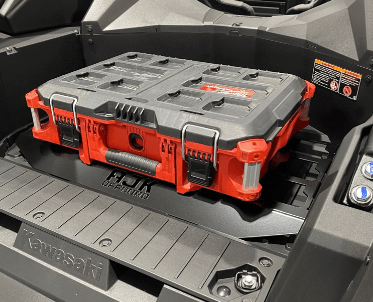 Photo of Kawasaki KRX Packout Mount 1.5 by AJK Offroad - Premium for UTVs / Side by Sides