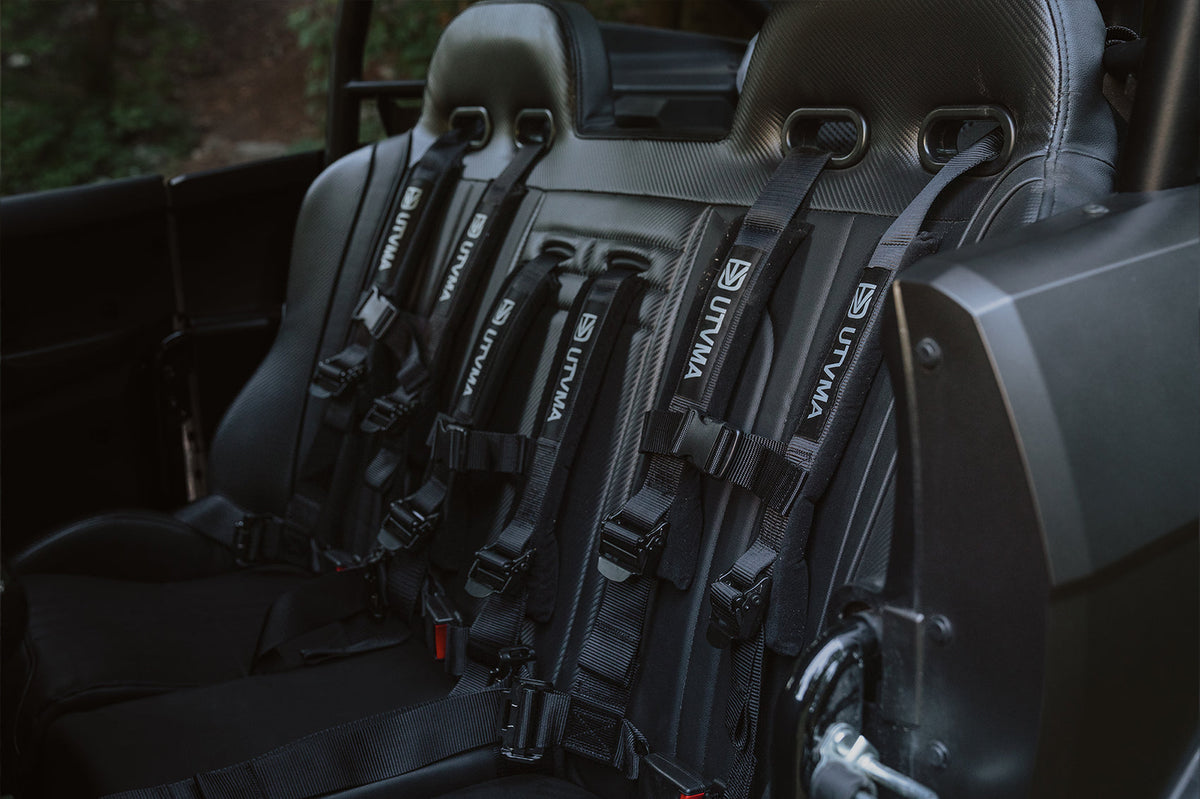 Photo of KRX 4 Rear Bench Seat (2023-2025) W Harnesses by UTV Mountain Accessories - Premium Seats & Accessories for UTVs / Side by Sides