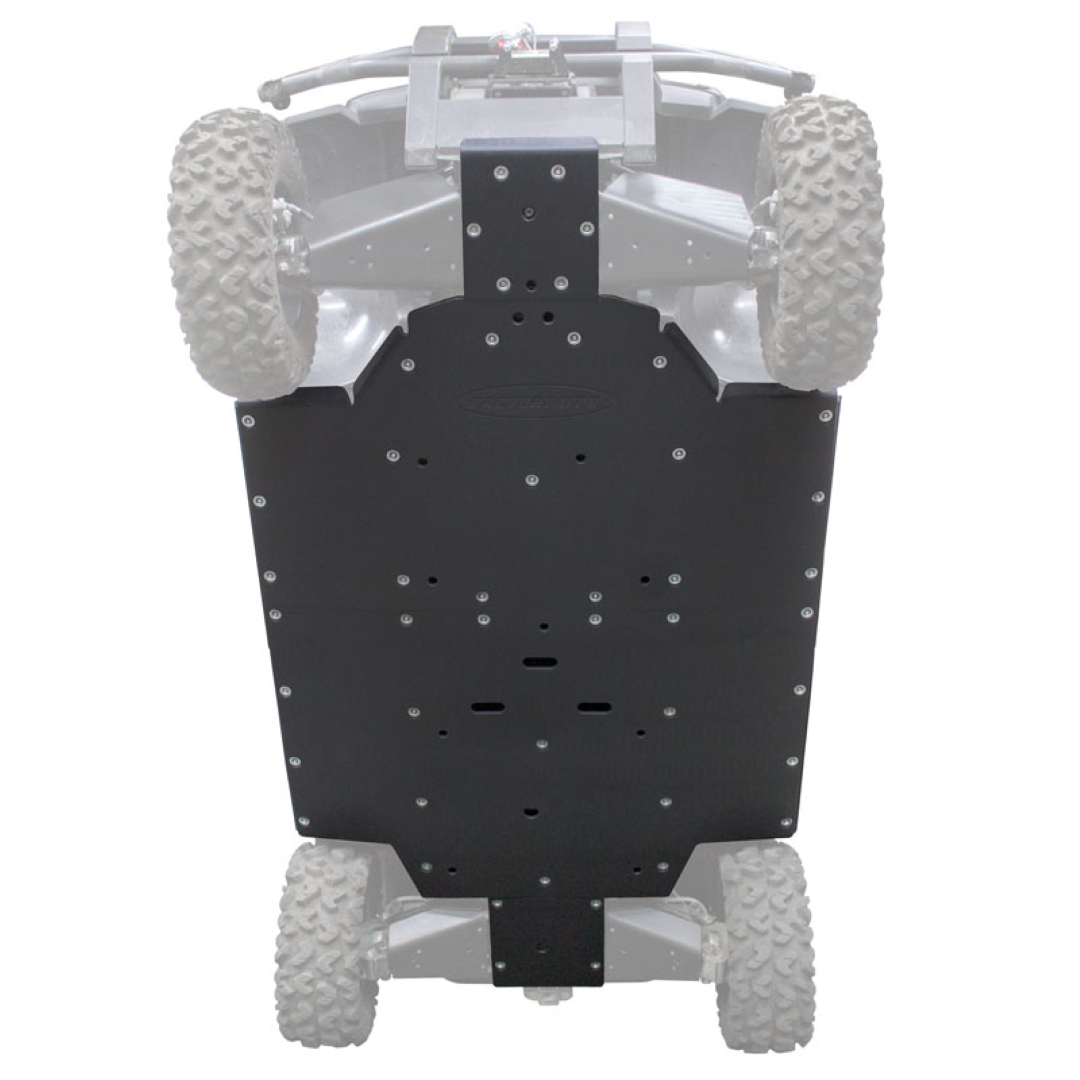 Photo of Kawasaki Mule Pro UHMW Skid Plate with Rock Sliders by Factory UTV - Premium Skid Plates for UTVs / Side by Sides